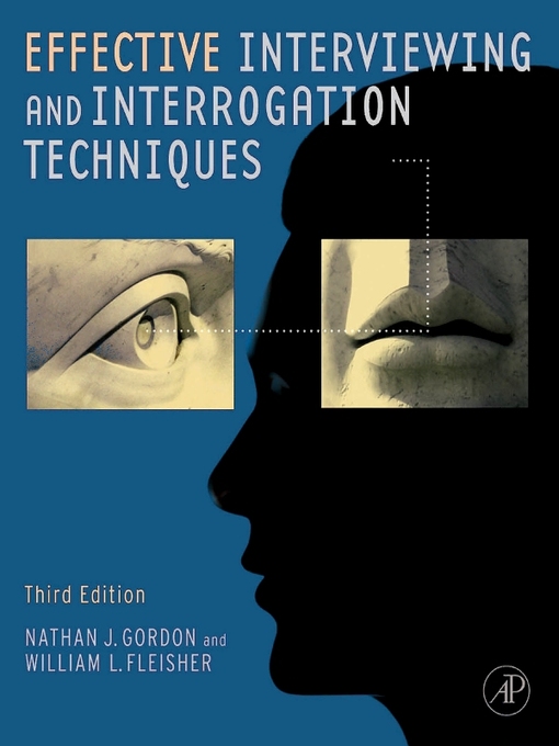 Cover image for Effective Interviewing and Interrogation Techniques